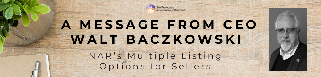 SFAR’s Plan for Multiple Listing Options for Sellers